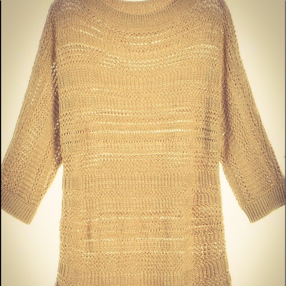 Chico Gold Shimmer Sweater! - Picture 4 of 5
